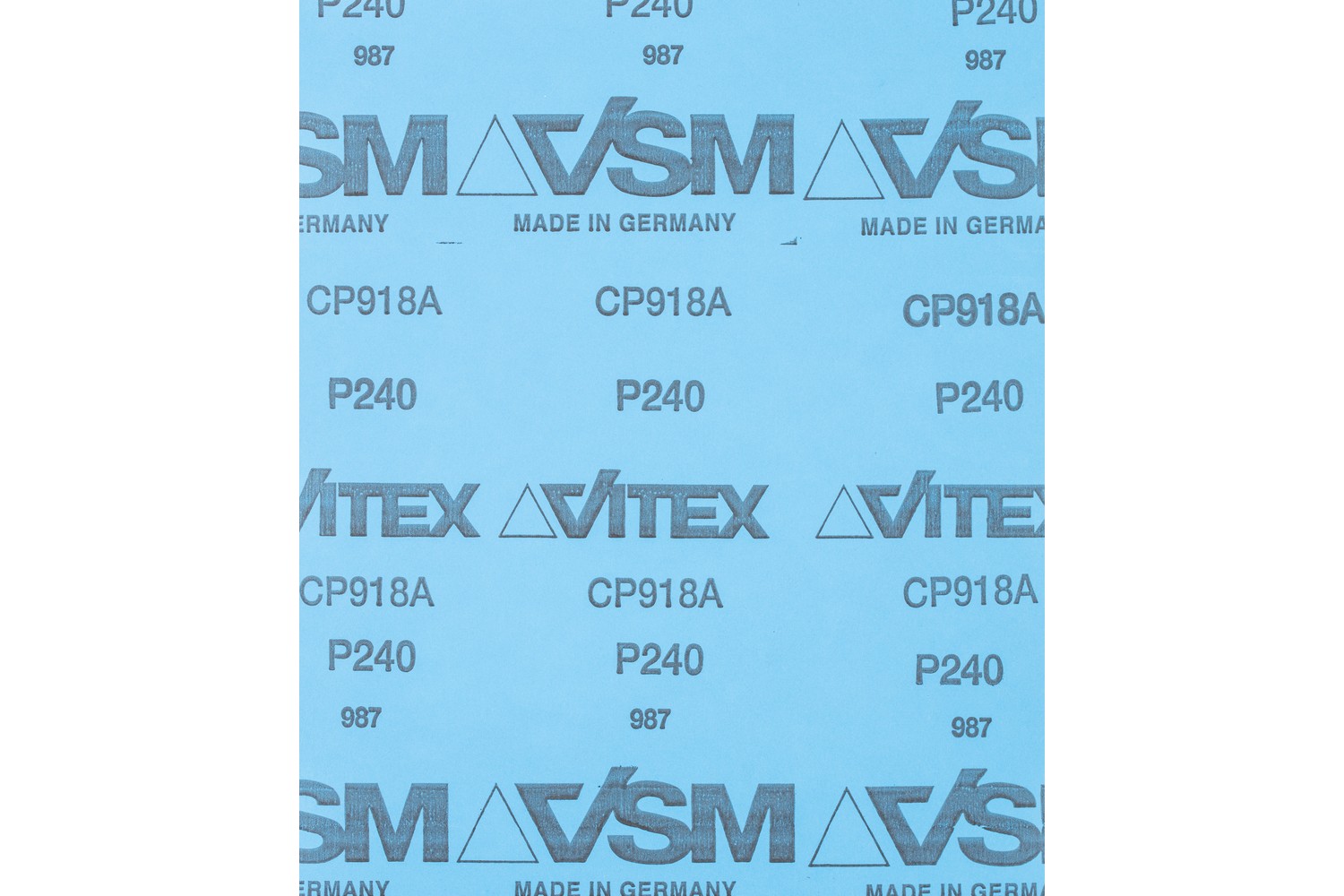 Papel pliego de lija resistente al agua 230x280 mm BP W SiC240 para trabajos de repaso de pintura