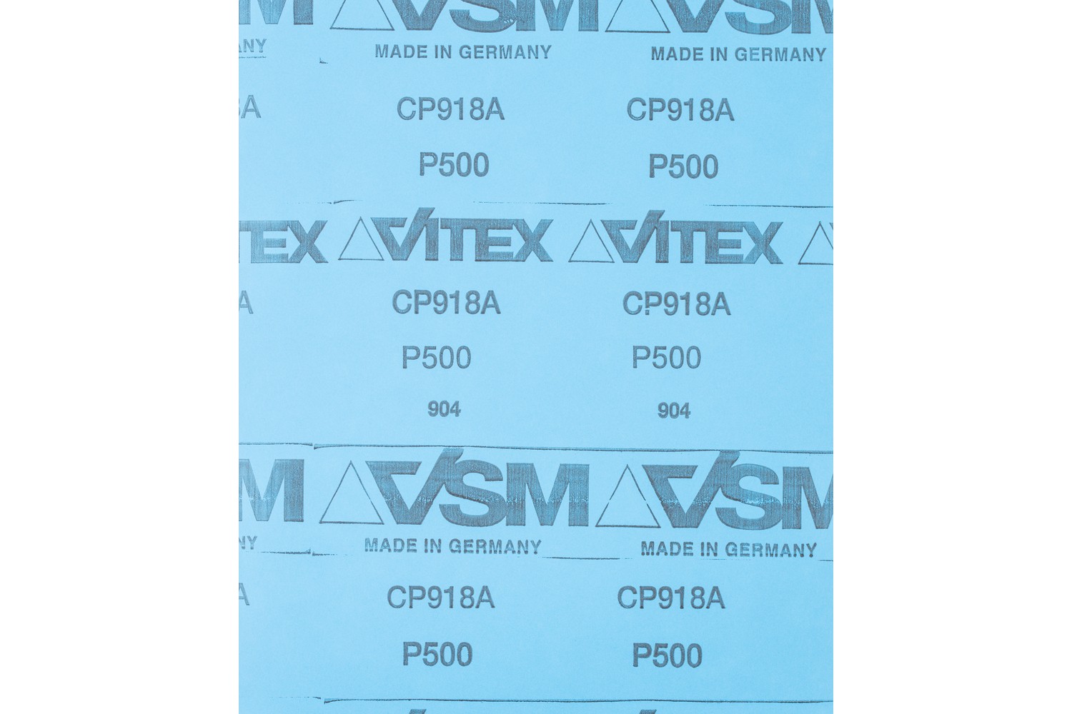 Papel pliego de lija resistente al agua 230x280 mm BP W SiC500 para trabajos de repaso de pintura