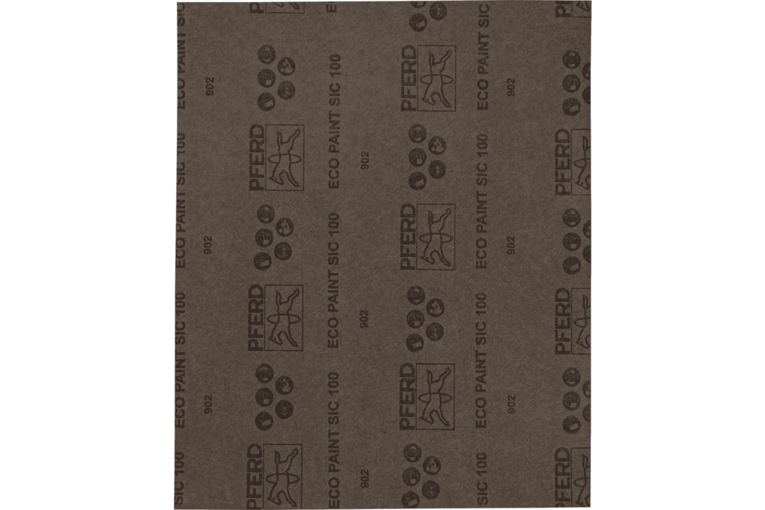 Pliego de lija de papel resistente al agua, 230x280 mm BP-W ECO PAINT SiC100 para trabajos de repaso de pintura