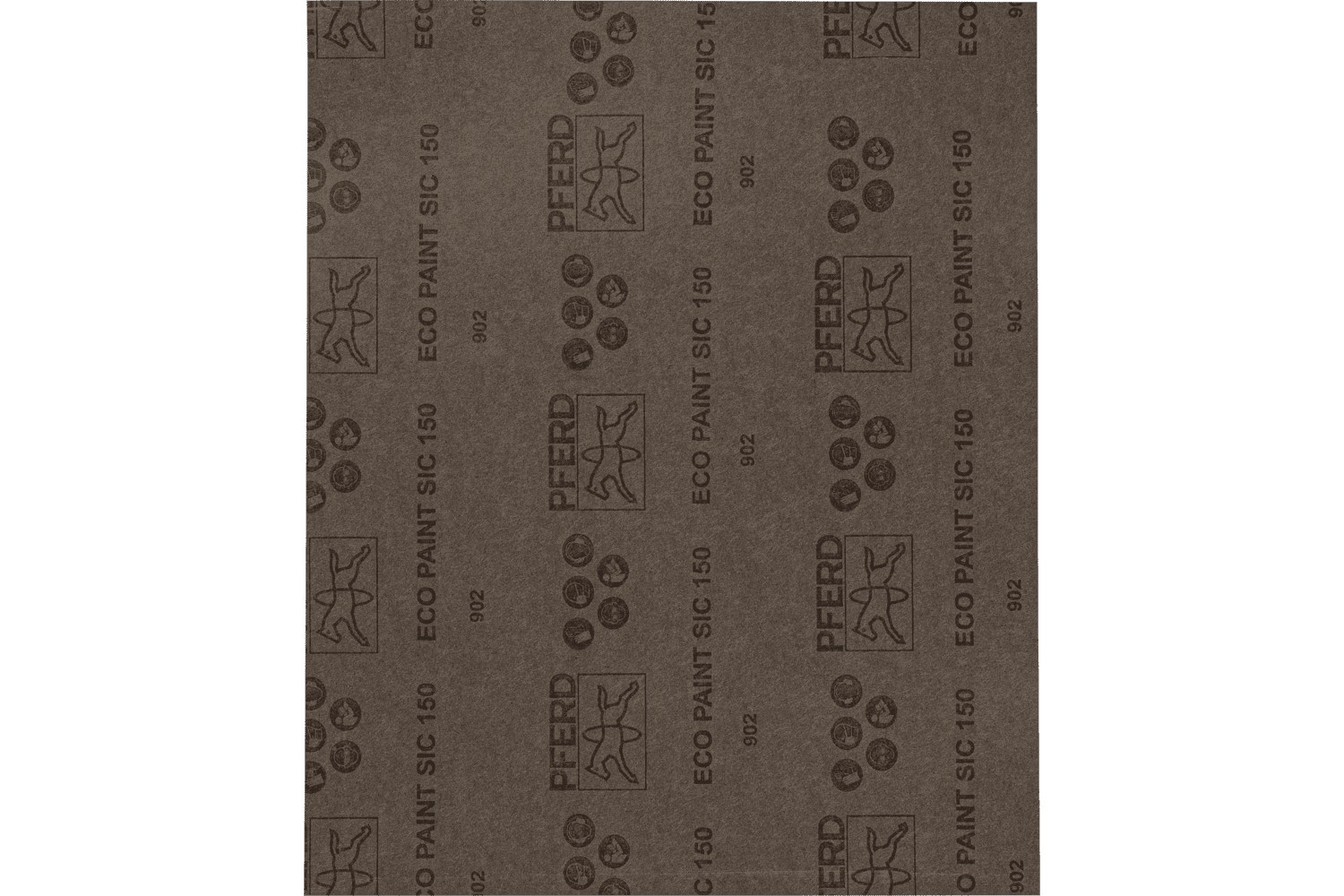 Pliego de lija de papel resistente al agua, 230x280 mm BP-W ECO PAINT SiC150 para trabajos de repaso de pintura