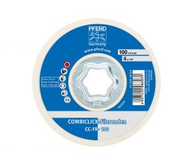 Discos de fieltro COMBICLICK CC-FR Ø 100 mm para prepulido y pulido espejo con amoladora angular