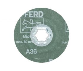 Disco de lija COMBICLICK, corindón, Ø 100 mm A36 para aplicaciones universales