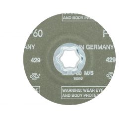 Disco de lija COMBICLICK, corindón, Ø 115 mm A-COOL60 para acero inoxidable