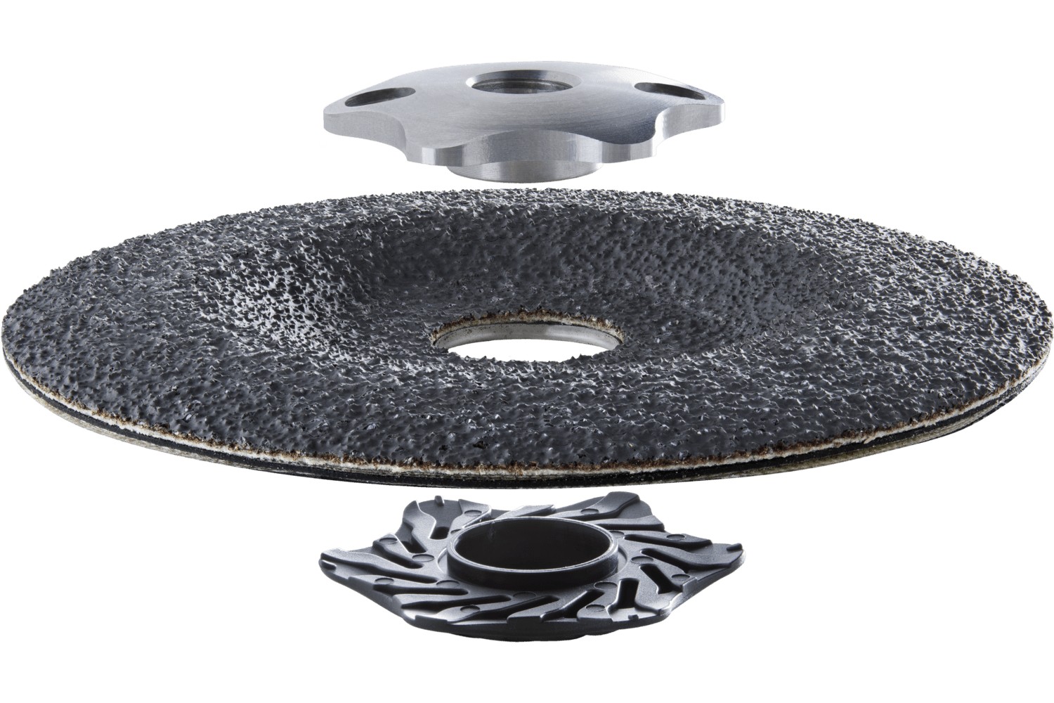 Juego de bridas de fijación SFS CC-GRIND SOLID/FLEX 115/125 5/8"