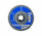Vellón para limpieza COMBICLICK POLICLEAN PCLD Ø 125x13 mm para trabajos bastos de limpieza