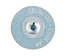 Disco lijador COMBIDISC, grano cerámico CD Ø 38 mm CO-COOL24 para acero y acero inoxidable