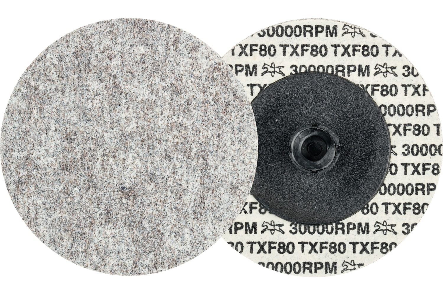 Discos textiles COMBIDISC, corindón CD Ø 50 mm A80TX para acero inoxidable y aluminio