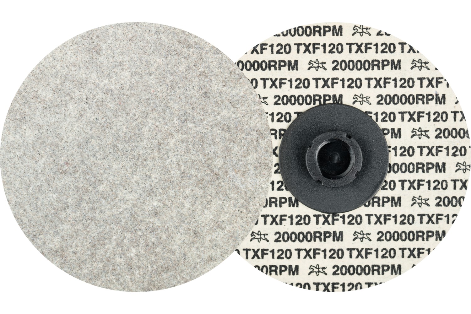 Discos textiles COMBIDISC, corindón CD Ø 75 mm A120TX para acero inoxidable y aluminio