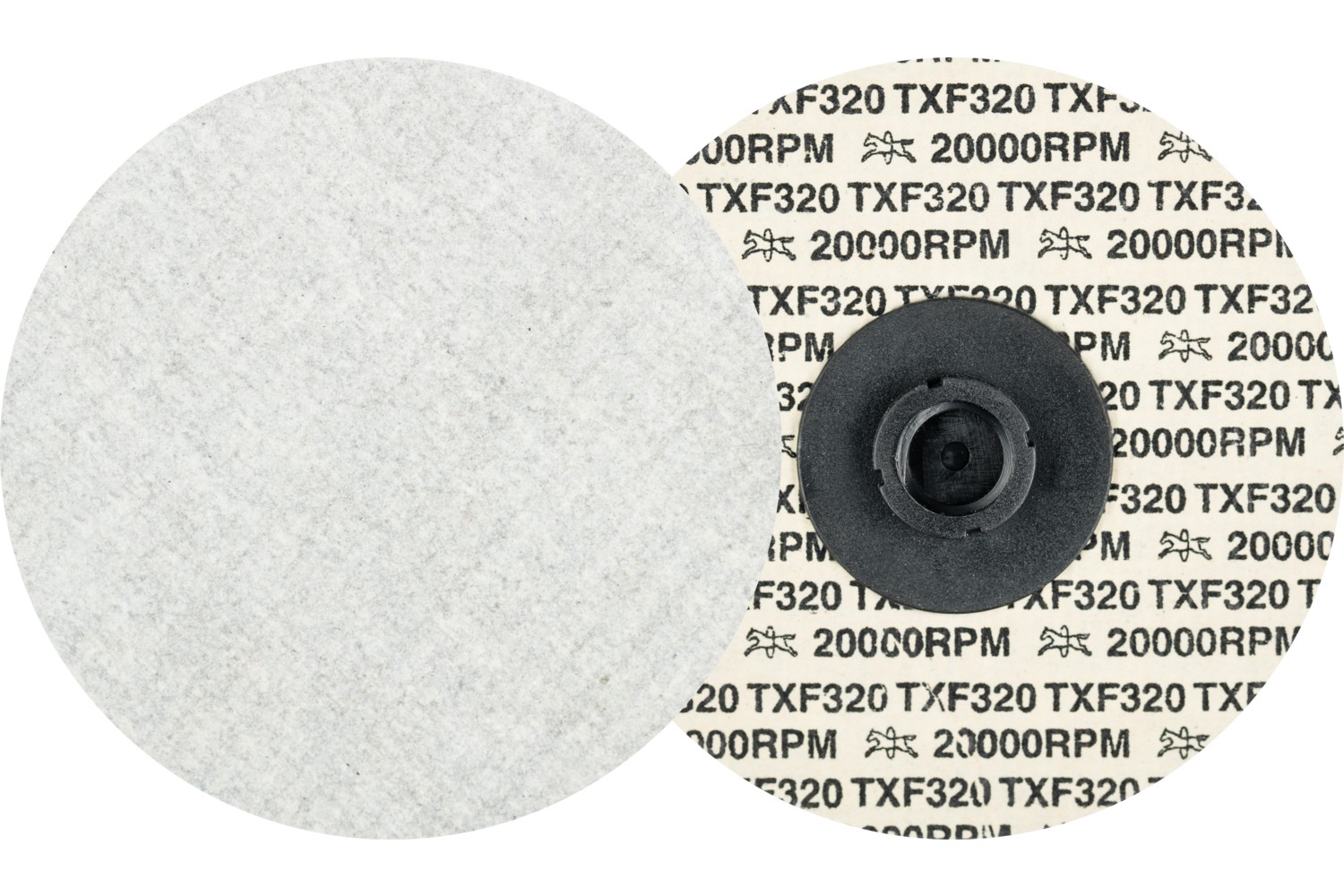 Discos textiles COMBIDISC, corindón CD Ø 75 mm A320TX para acero inoxidable y aluminio