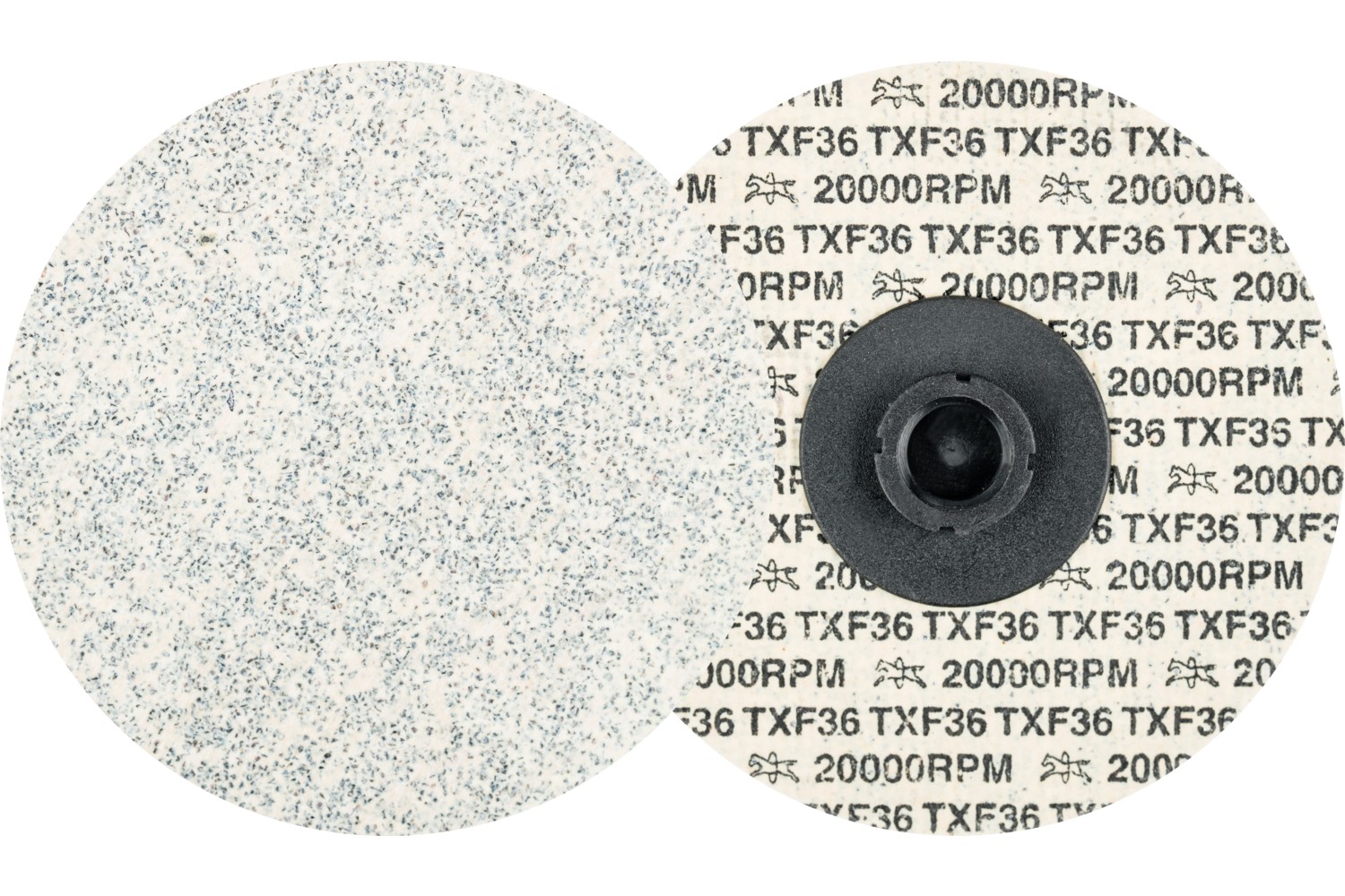 Discos textiles COMBIDISC, corindón CD Ø 75 mm A36TX para acero inoxidable y aluminio