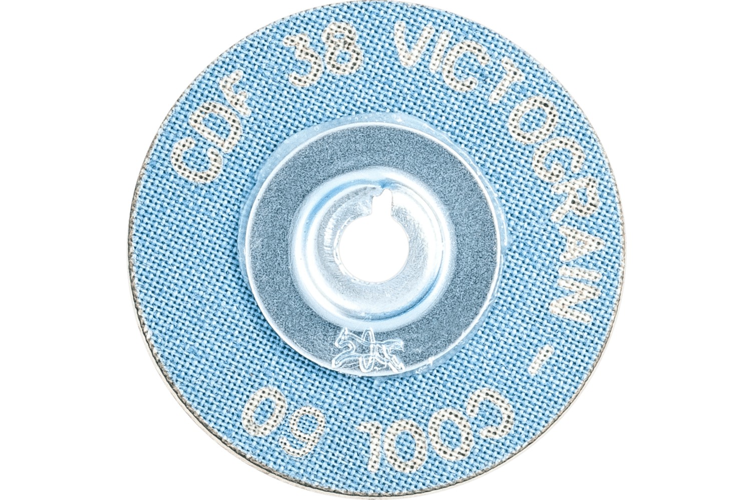 Disco de lija COMBIDISC CD Ø 38 mm VICTOGRAIN-COOL60 para acero y acero inoxidable 