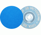Disco de lija COMBIDISC CD Ø 38 mm VICTOGRAIN-COOL80 para acero y acero inoxidable 