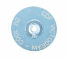 Disco de lija COMBIDISC CD Ø 50 mm VICTOGRAIN-COOL80 para acero y acero inoxidable 