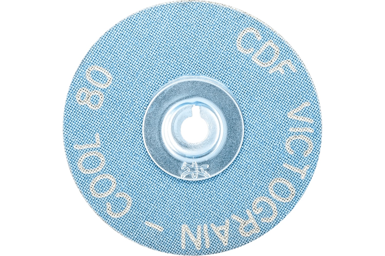 Disco de lija COMBIDISC CD Ø 50 mm VICTOGRAIN-COOL80 para acero y acero inoxidable 