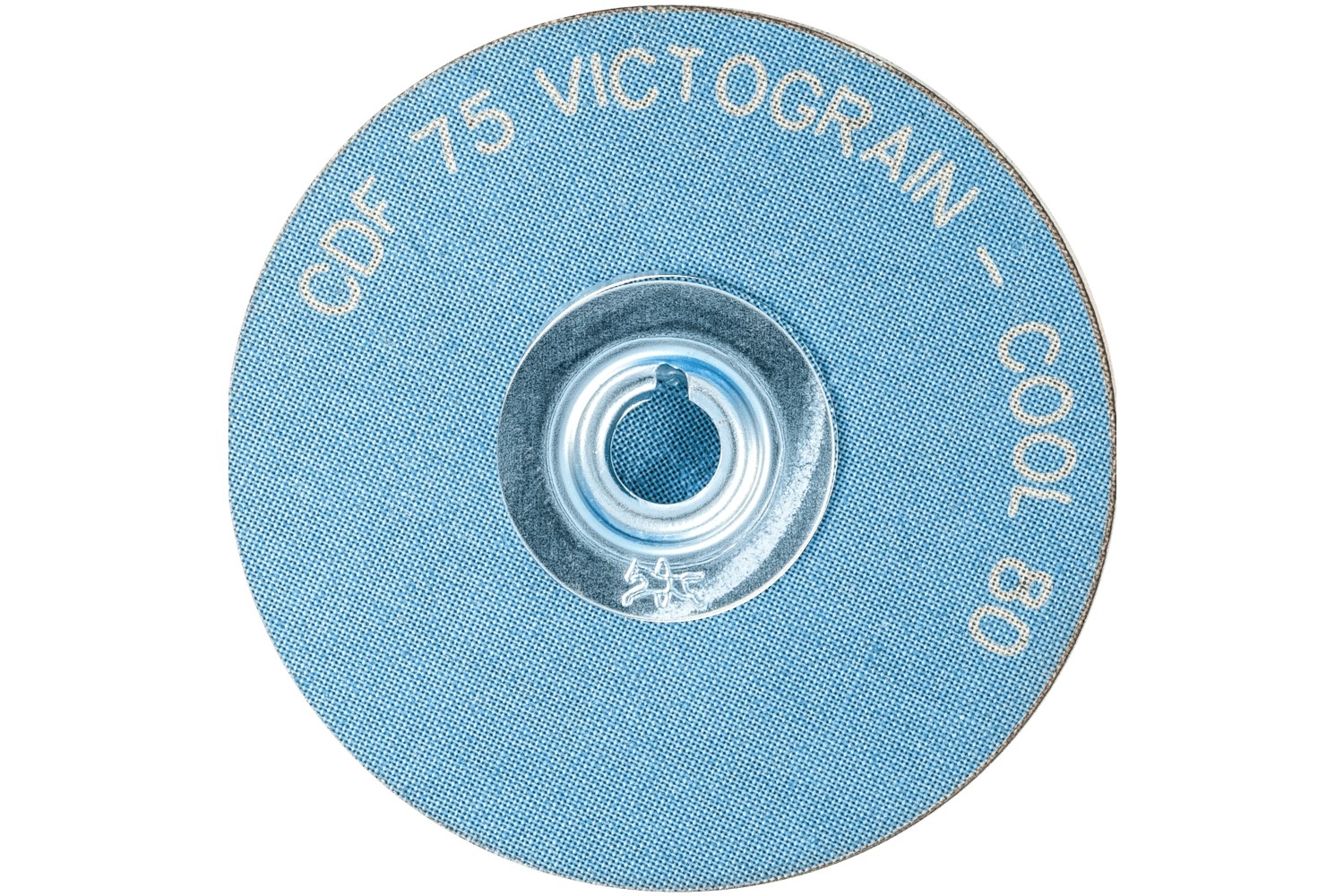 Disco de lija COMBIDISC CD Ø 75 mm VICTOGRAIN-COOL80 para acero y acero inoxidable 