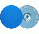 Disco de lija COMBIDISC CD Ø 75 mm VICTOGRAIN-COOL80 para acero y acero inoxidable 