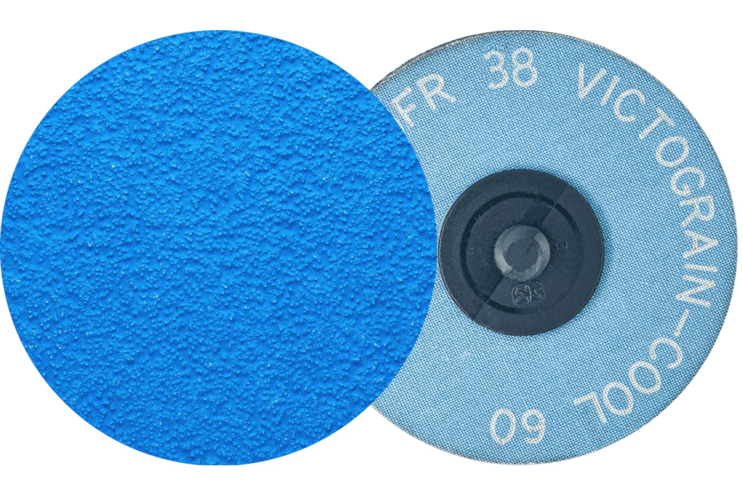 Disco de lija COMBIDISC CDR Ø 38 mm VICTOGRAIN-COOL60 para acero y acero inoxidable 