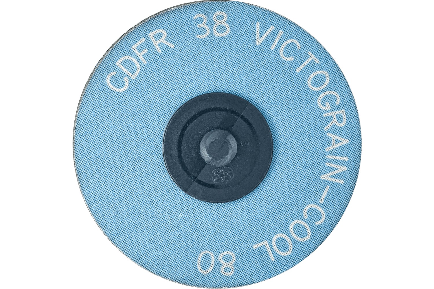 Disco de lija COMBIDISC CDR Ø 38 mm VICTOGRAIN-COOL80 para acero y acero inoxidable 