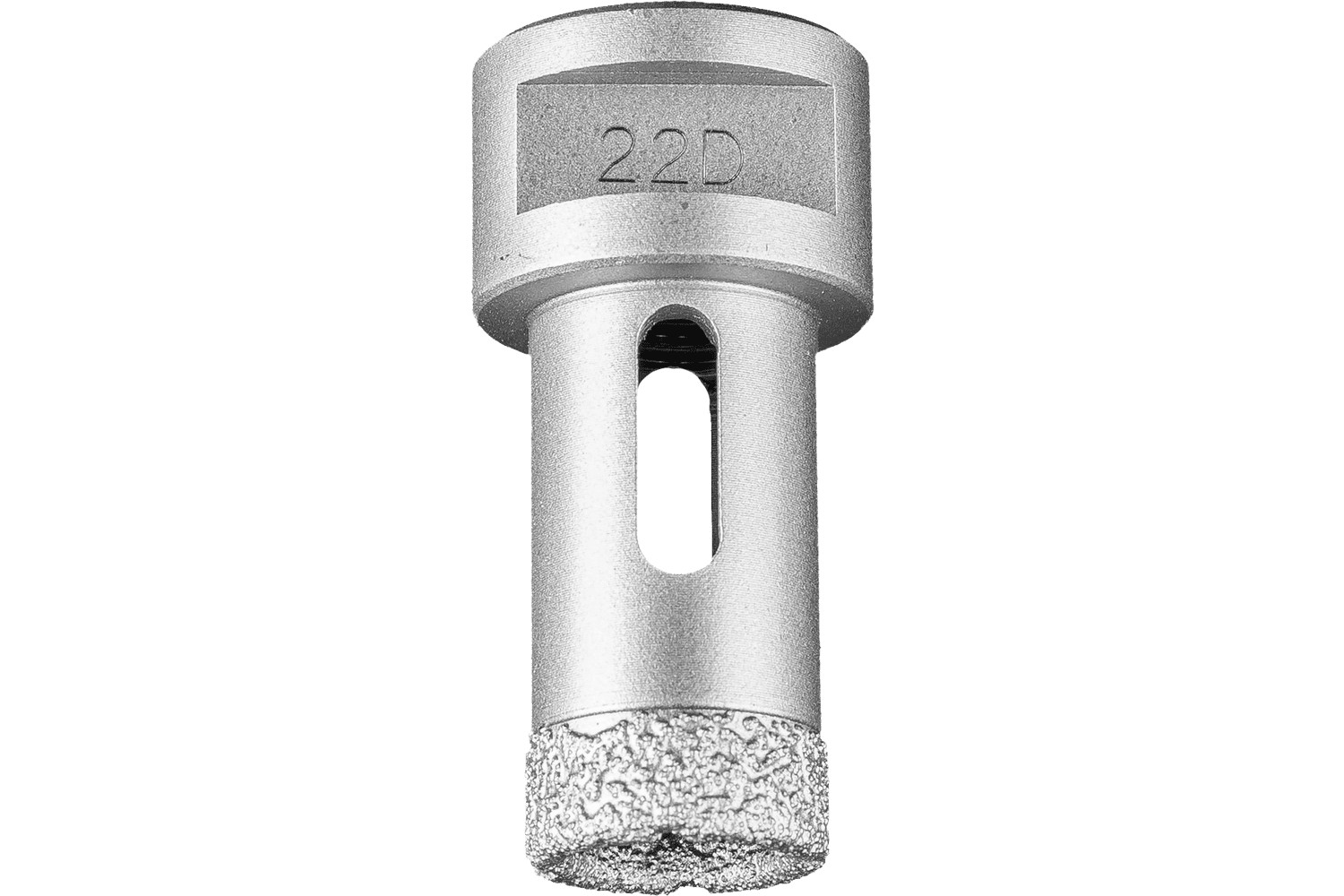 Broca de diamante para perforación en seco DCD FL Ø 22 mm M14 para azulejos (amoladora angular)