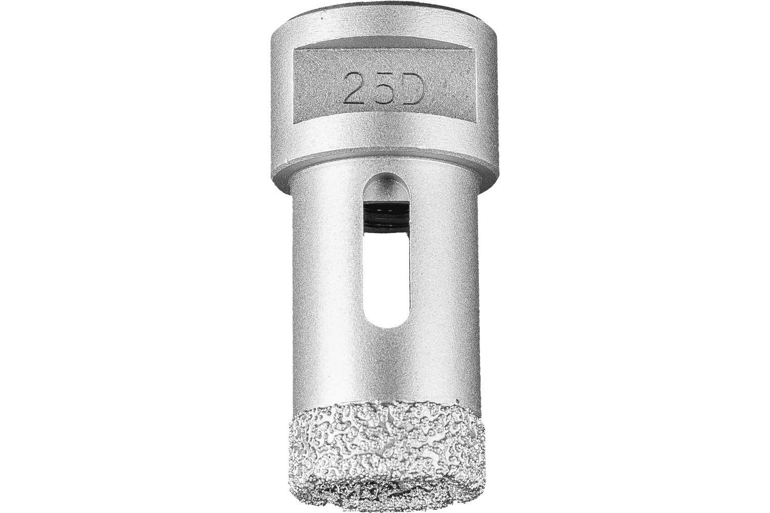 Broca de diamante para perforación en seco DCD FL Ø 25 mm M14 para azulejos (amoladora angular)