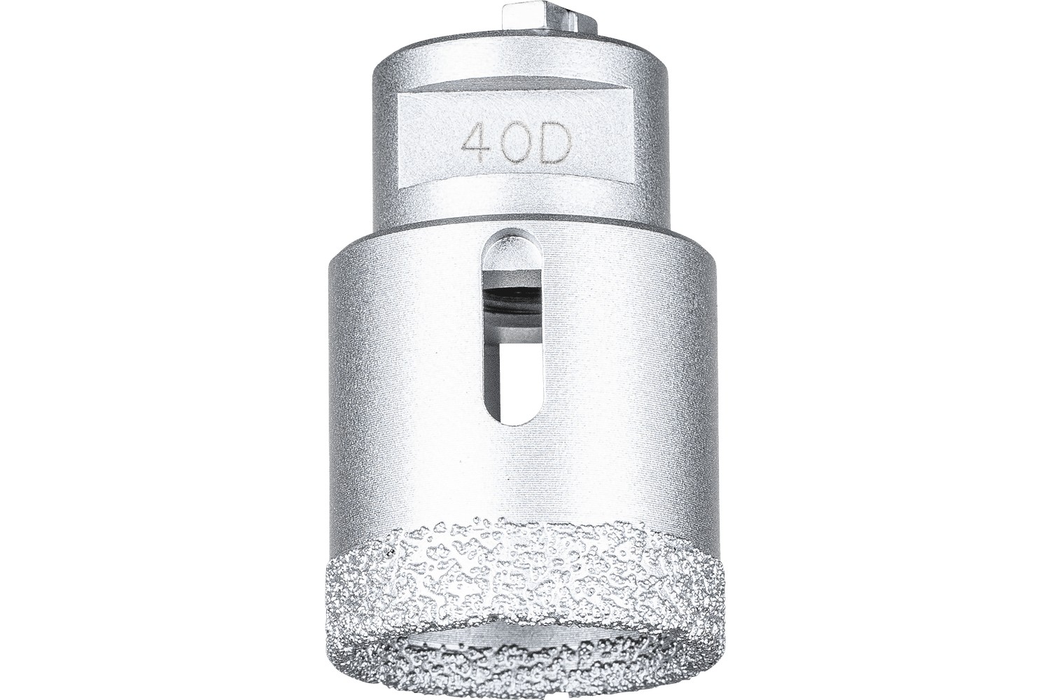 Broca de diamante para perforación en seco DCD FL Ø 40 mm M14 para azulejos (amoladora angular)