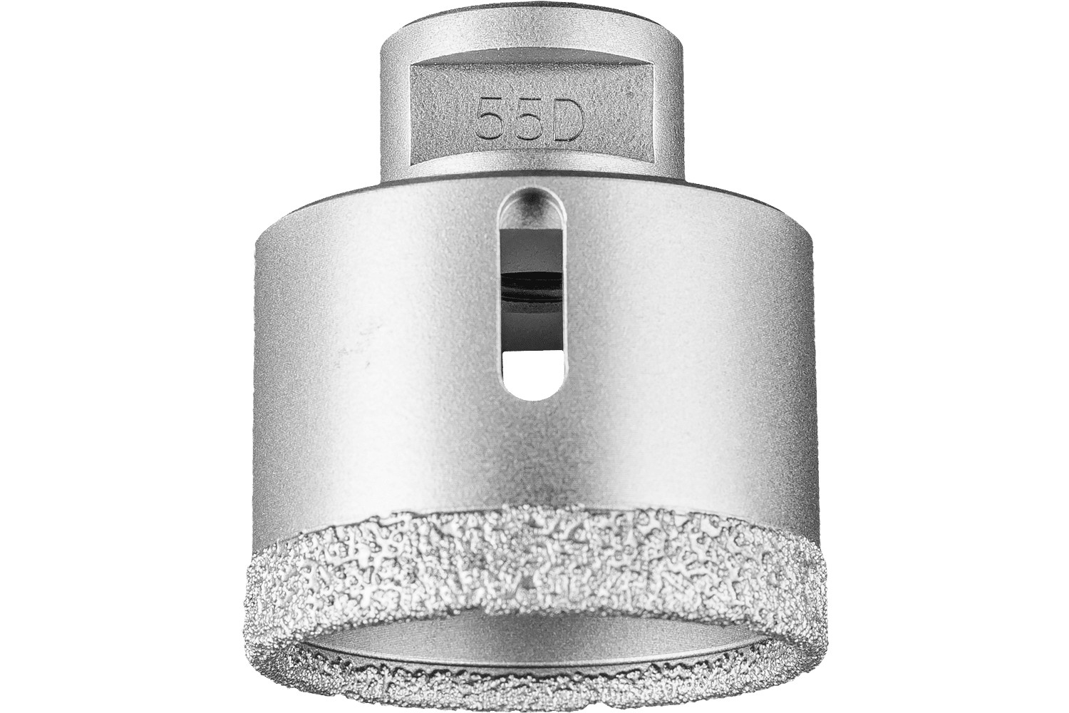 Broca de diamante para perforación en seco DCD FL Ø 55 mm M14 para azulejos (amoladora angular)