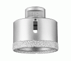 Broca de diamante para perforación en seco DCD FL Ø 65 mm M14 para azulejos (amoladora angular)