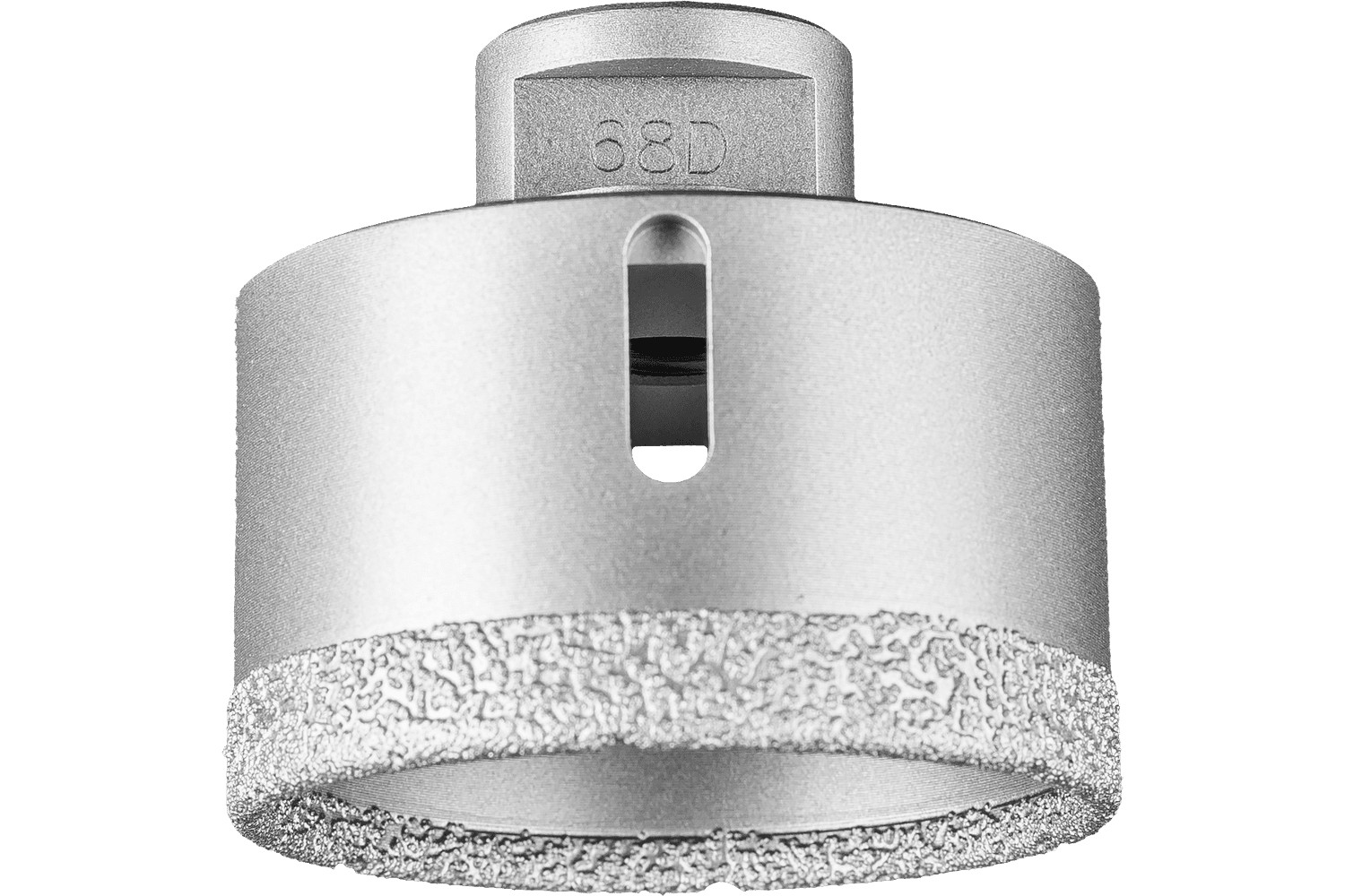 Broca de diamante para perforación en seco DCD FL Ø 68 mm M14 para azulejos (amoladora angular)