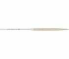 Lima de aguja de diamante media caña 140 mm D126 (medio) para materiales duros