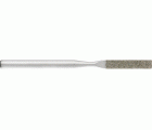 Lima de diamante para limadora manual plana paral. 3,0x1,0x50 mm, mango Ø 3 mm D126 (medio), ambas caras
