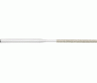 Lima de diamante para limadora manual redonda Ø 2,0x60 mm, mango Ø 3 mm D126 (medio), en toda la superficie de trabajo