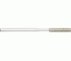 Lima de diamante para limadora manual redonda Ø 3,0x50 mm, mango Ø 3 mm D126 (medio), en toda la superficie de trabajo