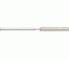 Lima de diamante para limadora manual redonda Ø 4,0x60 mm, mango Ø 3 mm D126 (medio), en toda la superficie de trabajo