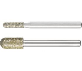 Muelas diamantadas forma cilíndrica redonda