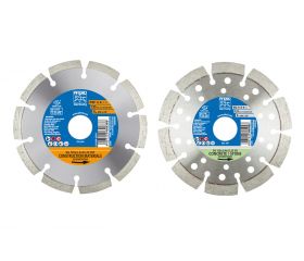 Discos de corte, ejecución segmentada