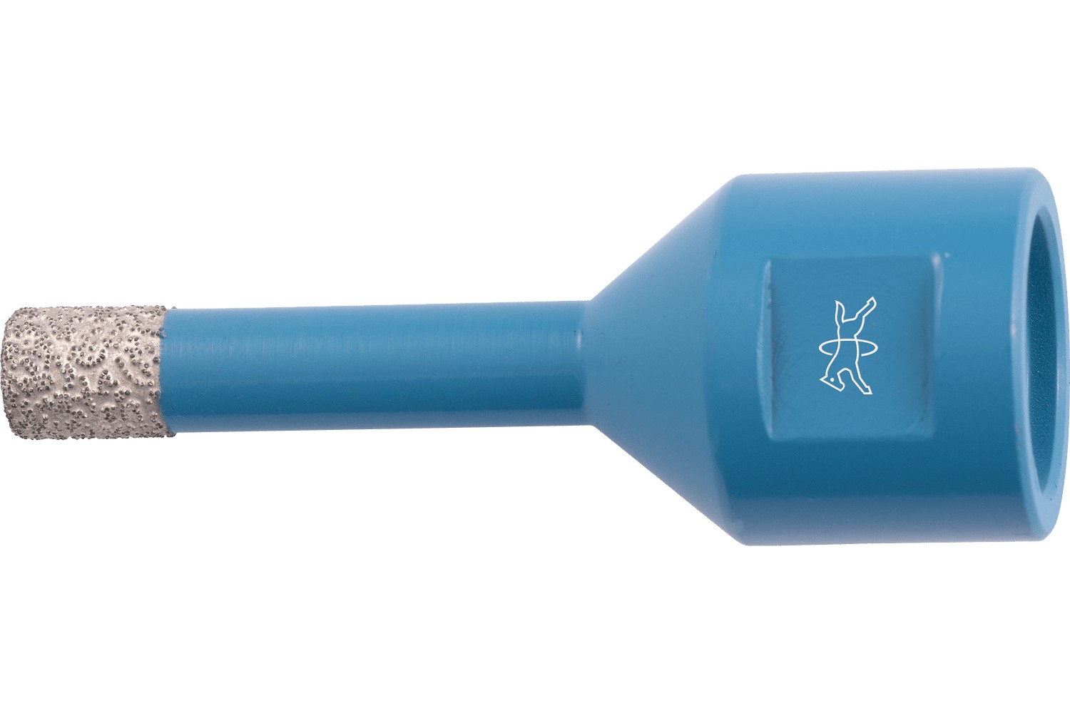 Broca de diamante para perforación en seco DPD FL Ø 8 mm M14 para azulejos (amoladora angular)