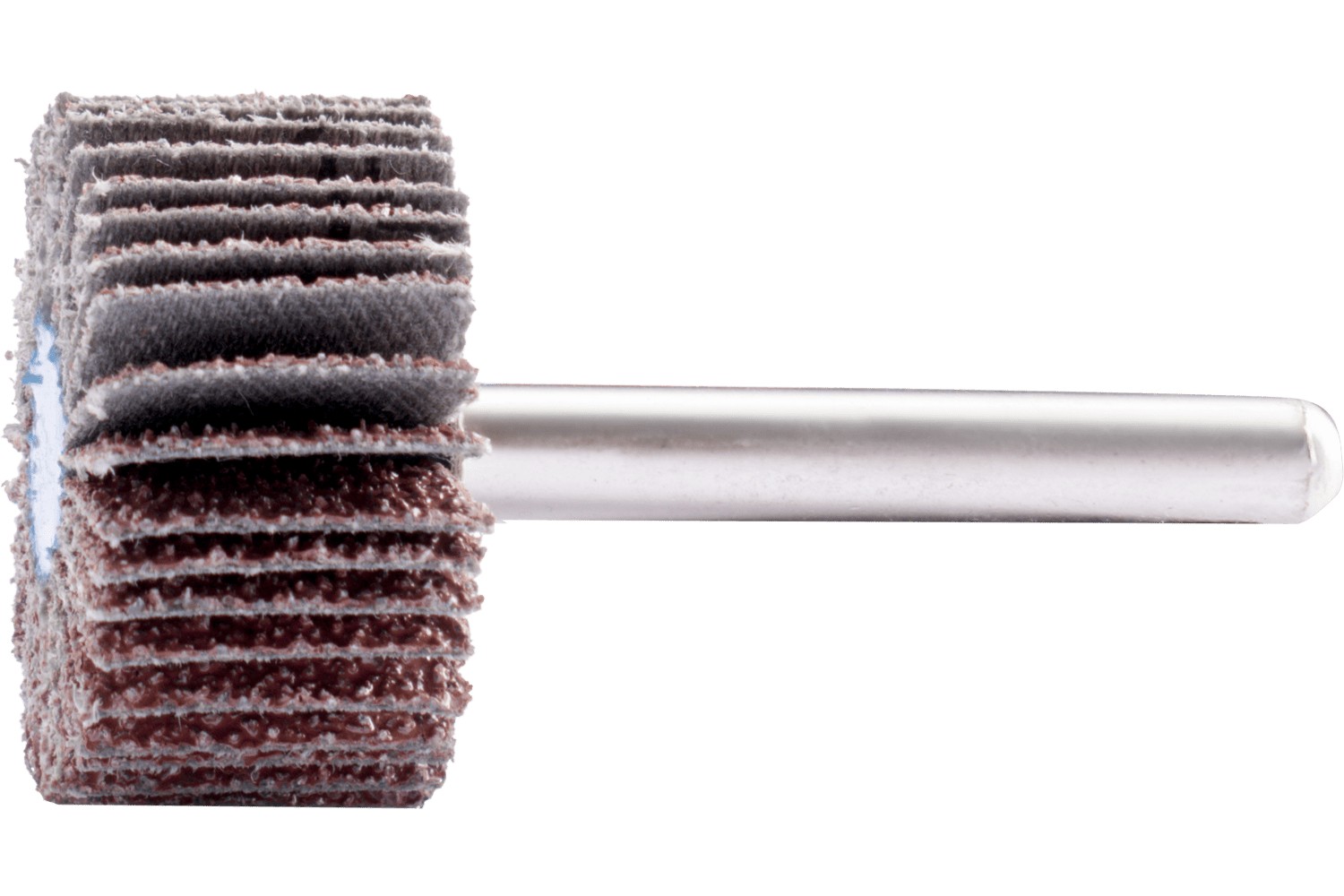 Abanico lijador de corindón F Ø 30x15 mm, mango Ø 6 mm, A40 para lijado fino y acabado