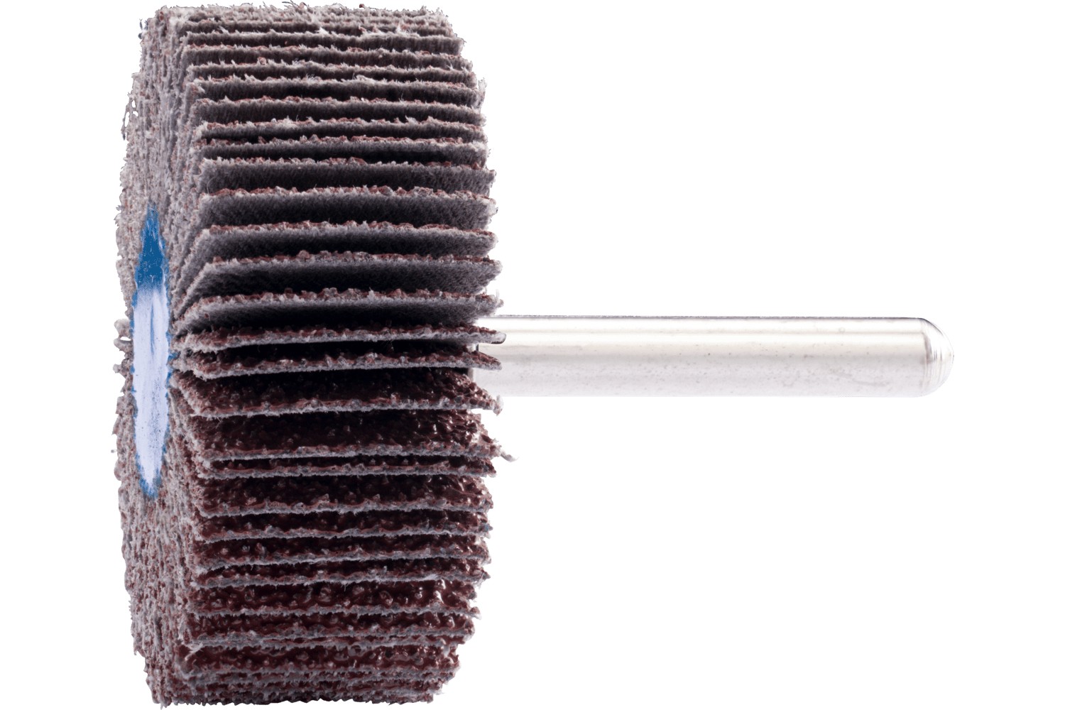 Abanico lijador de corindón F Ø 50x20 mm, mango Ø 6 mm, A40 para lijado fino y acabado