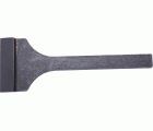 Cincel plano con inserto de metal duro en la ejecución 100 x 36 mm