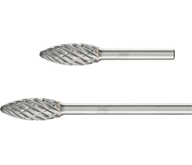 Fresas de metal duro para alto rendimiento, STEEL, forma de llama B