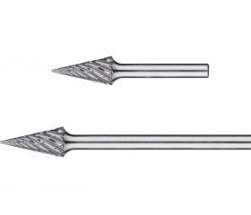 Fresas de metal duro para alto rendimiento, STEEL, forma cónica en punta SKM