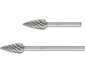 Fresas de metal duro para alto rendimiento, STEEL, forma ojival SPG