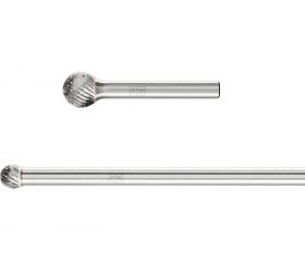 Fresas de metal duro para el uso universal, dentado 3 PLUS, forma esférica KUD