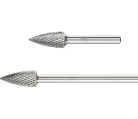 Fresas de metal duro para el uso universal, dentado 3 PLUS, forma ojival SPG