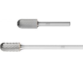 Fresas de metal duro para el uso universal, dentado 5, forma cilíndrica redonda WRC
