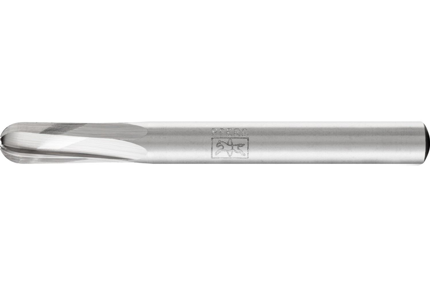 Fresa HSS forma cilíndrica redonda C Ø 06x16 mm, mango Ø 6 mm, Z 1 basto universal