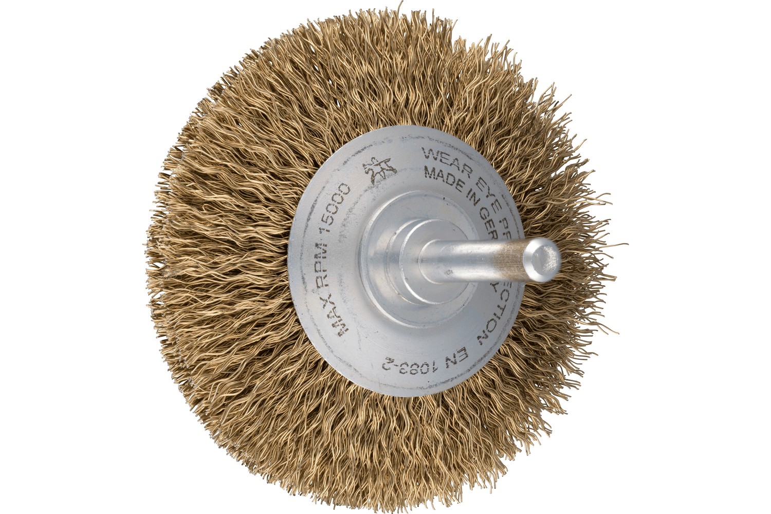 Cardas cónicas sin trenzar con mango, Alambre de acero (LIT ST)