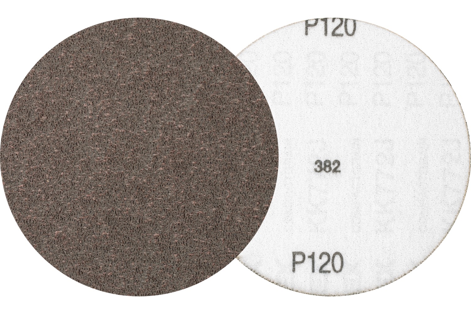 Disco de lija sistema velcro, grano compacto KR Ø 115 mm A120 CK para lijado fino con amoladora angular