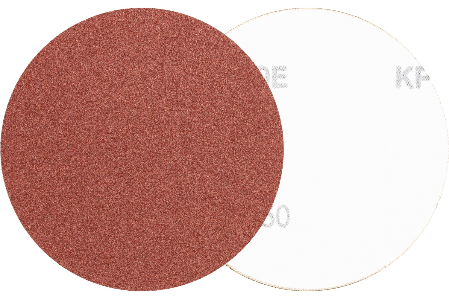 Disco de lija sistema velcro universal de corindón KR Ø 115 mm A150 para amoladora angular