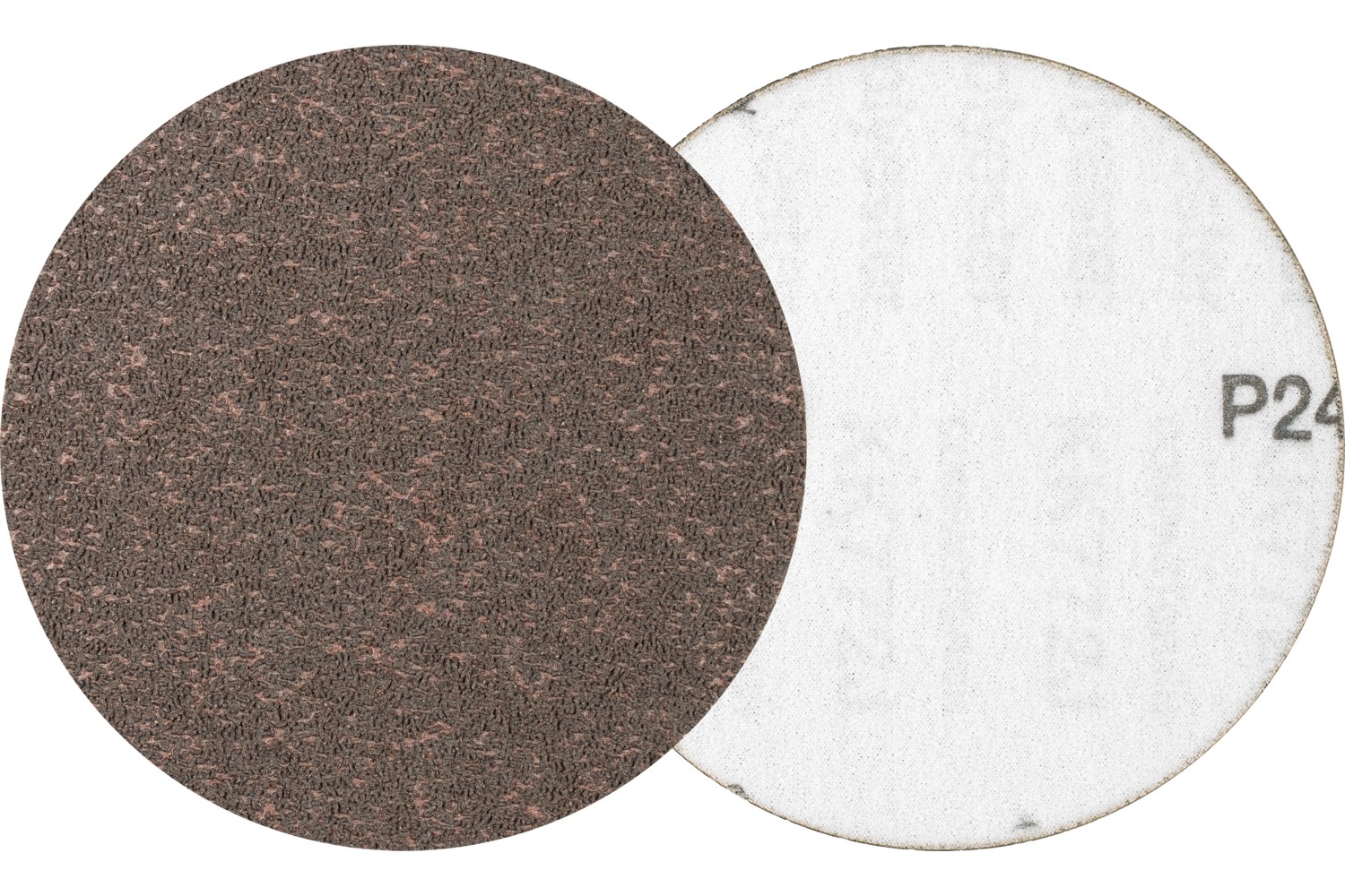 Disco de lija sistema velcro, grano compacto KR Ø 115 mm A240 CK para lijado fino con amoladora angular